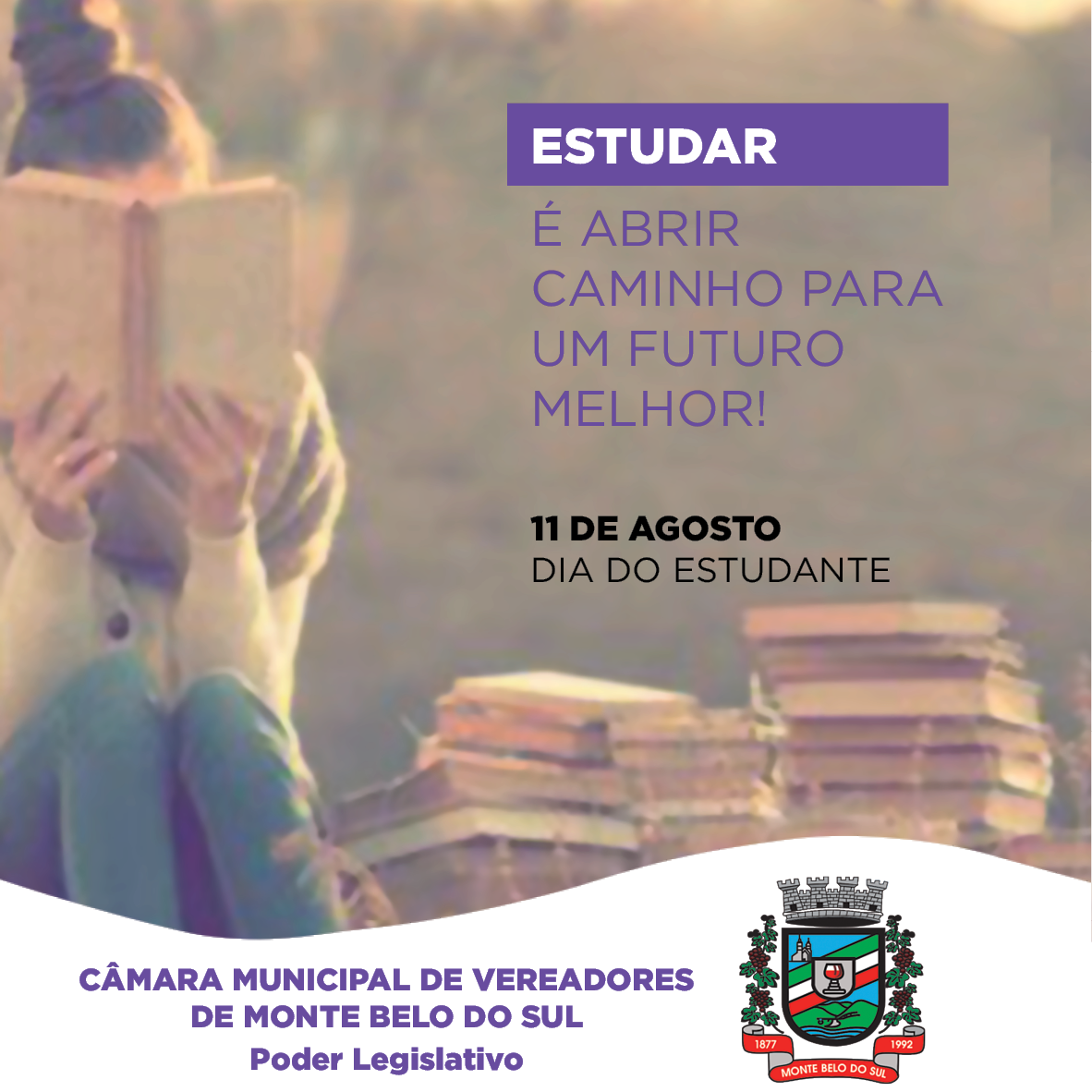 11 de agosto. Dia do Estudante!