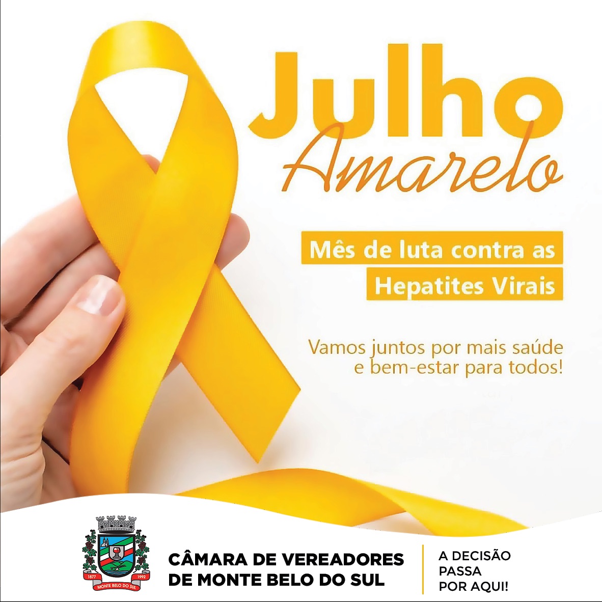 “Julho Amarelo”: Mês de luta contra as hepatites virais