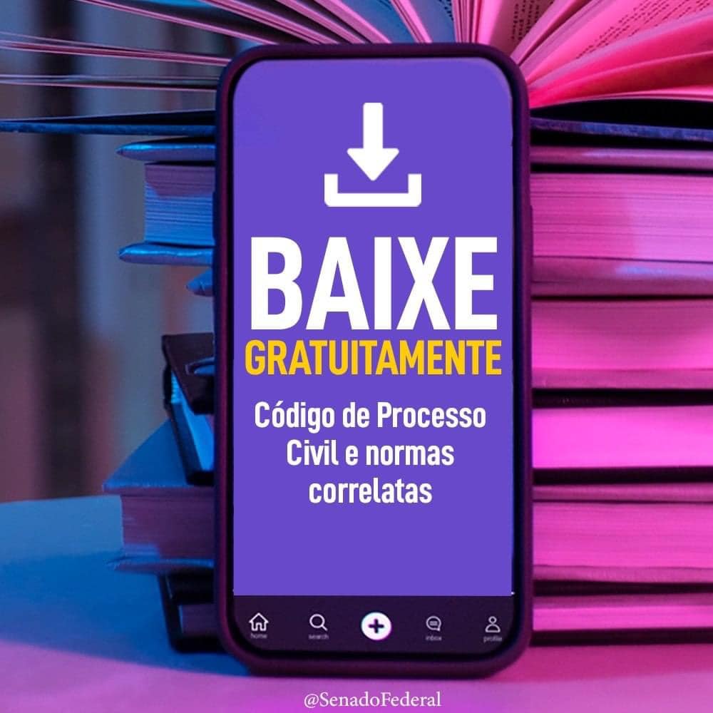 Baixe gratuito livro Código de Processo Civil