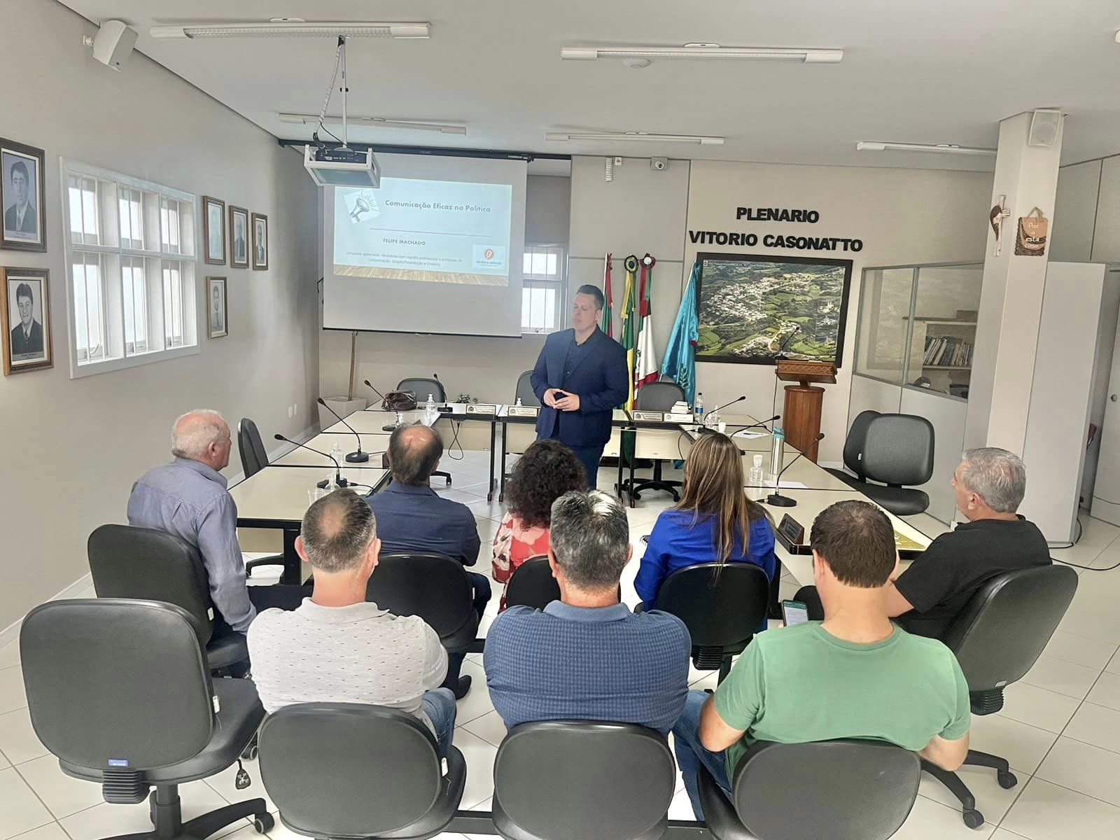 Câmara realiza curso em Capacitação, Comunicação, Desinibição  e Oratória