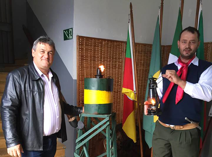 Chama Crioula é acesa e dá início a celebrações tradicionalistas em Monte Belo do Sul 