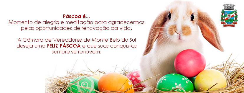 Desejamos a todos uma Feliz e Abençoada Páscoa!