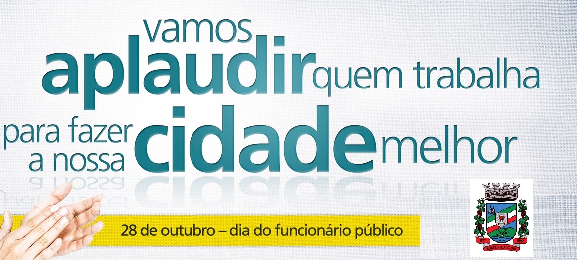 Dia do Servidor Público!