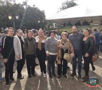 Eder Angelo Zaffari, vereador Presidente do Legislativo de Monte Belo do Sul participa do Polentaço