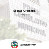 Legislativo realiza Sessão Ordinária nesta terça-feira 