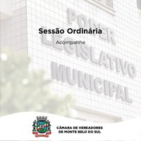 Nesta terça-feira, 1o de novembro, Câmara realiza Sessão Ordinária