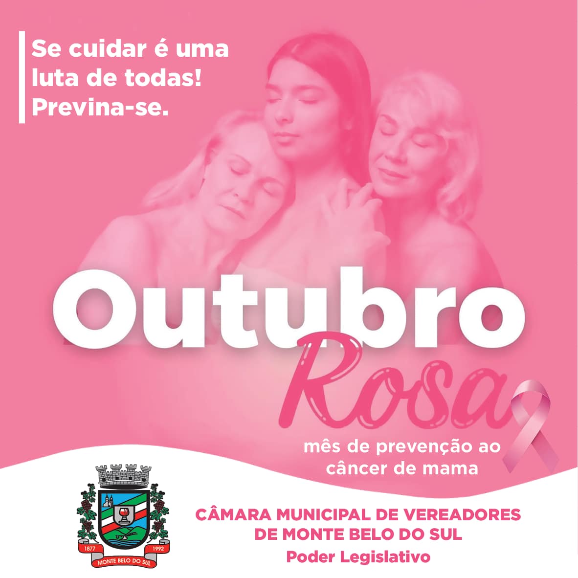 Outubro Rosa - Um mês para lembrar, um mês para agir! 