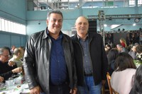 Presidente e vereador acompanha Festa do Agricultor em Monte Belo do Sul