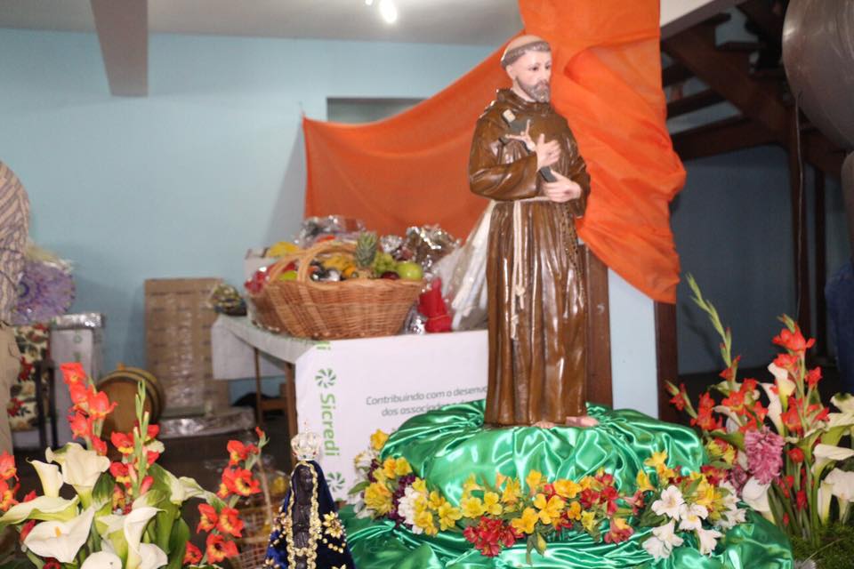 Vereadores participam da Festa em Honra a São Francisco de Assis 